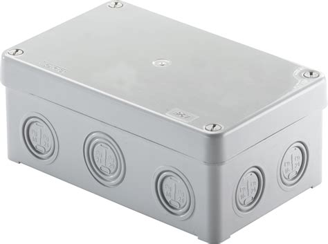 2 terminal junction box|large junction box with knockouts.